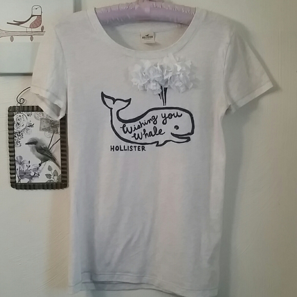 Hollister Tops - Hollister fun 3D embellishment shirt, M